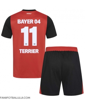 Bayer Leverkusen Martin Terrier #11 Echipament de Fotbal Replică 2024-25 Copii Acasa (+ Șorturi)